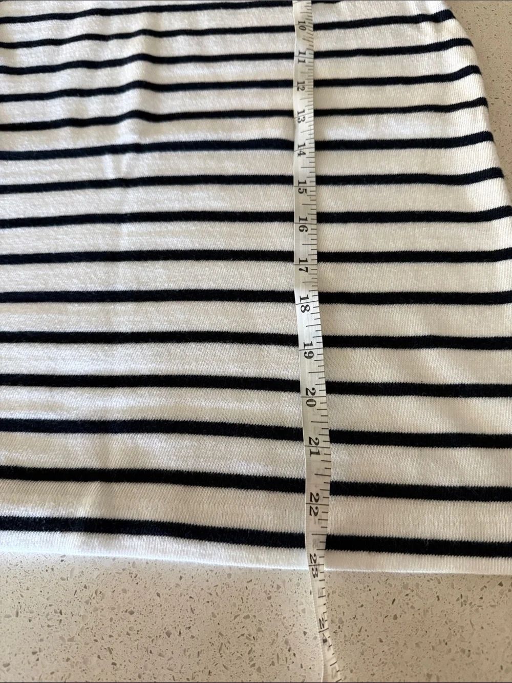 NWT Loft White Blue Striped Tank Top Cotton XS Nautical Sleeveless Classic - Picture 8 of 9
